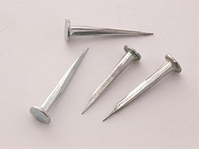 Sisi UK 13mm Fine Cut Upholstery Tacks Zinc Steel Nails For Carpet Furniture & Diy Projects 50 Pack from B&Q