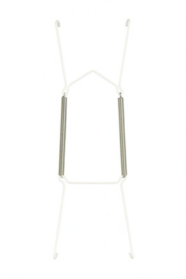 Sisi UK 2 Pack Invisible Plate Hangers 24 To 36Cm Spring Wire Display Hooks For Decorative Plates Wall Mounted Ceramic Art & Tile Displays from B&Q