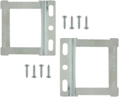 Sisi UK 10 Pack Cwh2 Square Sawtooth Picture Frame Hangers With Screws For Canvas Aluminium Back And Flat Back Frames from B&Q