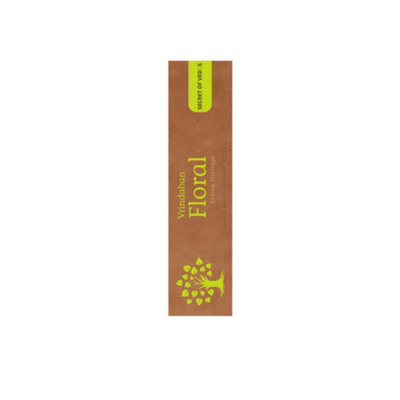 SECRET OF VEDAS Vrindaban Floral Incense Sticks 100G Traditional Floral Agarbatti Home Fragrance from B&Q
