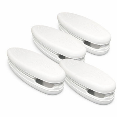 B&Q -  4 Pack Vertical Blind Cord Weight White Blind Cord Tension Weight Replacement Vertical Blind Spare Parts Window Blind Accessories