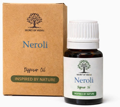 SECRET OF VEDAS Neroli Diffuser Oil 10Ml Reed Diffuser Oil Electric Diffuser Oil Fragrance Oil Oil Burner Home Fragrance Scented Oil from B&Q