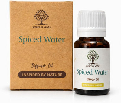 SECRET OF VEDAS Spiced Water Diffuser Oil 10Ml Reed Diffuser Oil Electric Diffuser Oil Fragrance Oil Oil Burner Home Fragrance Scented Oil from B&Q