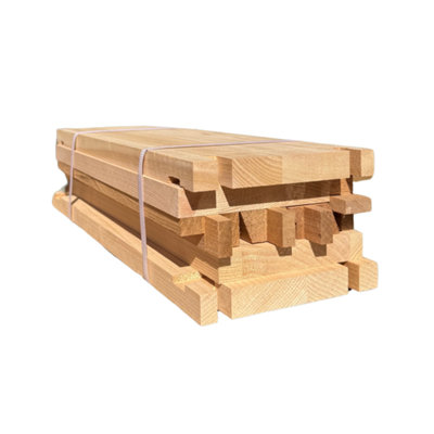 Hagens Beekeeping Na607B National Cedar Super Box FlatBasic from B&Q