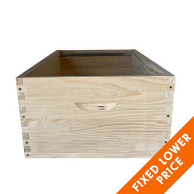 Hagens Beekeeping Kd806B Langstroth Brood Box FlatBasic from B&Q