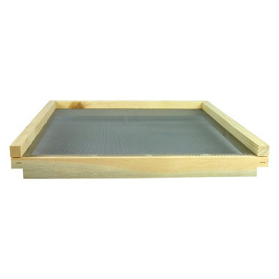 Hagens Beekeeping Na680 National Screened Floor With Entrance BlockAssembledPine from B&Q