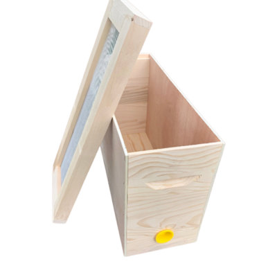 Hagens Beekeeping Ww884 Langstroth Transport Nuc Box 5 Frame Wooden from B&Q