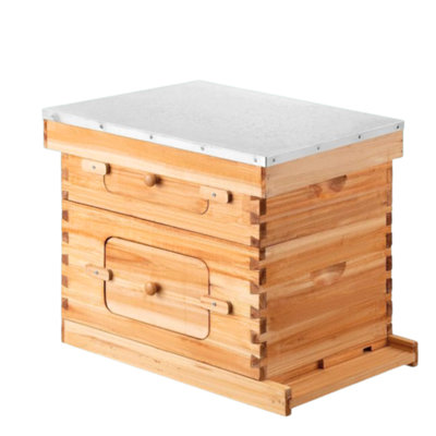 Hagens Beekeeping Lhk002 Langstroth 10 Frame Observation Hive from B&Q