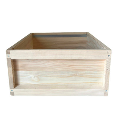Hagens Beekeeping Na531 National Brood Box FlatPine from B&Q