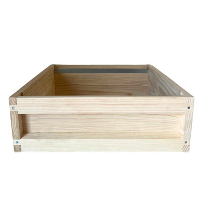 Hagens Beekeeping Na533 National Super Box FlatPine from B&Q