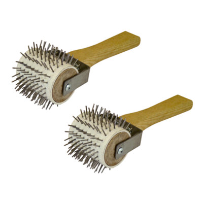 Hagens Beekeeping Hd4752 Uncapping Stainless Steel Needle Roller2 Pack from B&Q