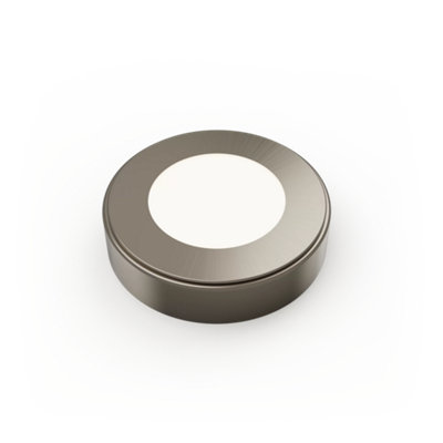 Unknown FittingscoNebbiaSurface Diffused Led LightNatural WhiteBrushed NickelUnder Cabinet LightSolaSingle Light No Driver
