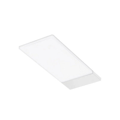 Unknown FittingscoNero Designer Diffused Led Surface LightNatural WhiteUnder Cabinet LightSolaWhiteLight Fixture Only from B&Q