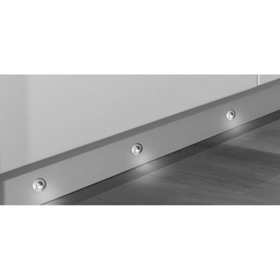 Unknown Sirius EyelidLed Plinth Lights4X Light KitStainless SteelSola from B&Q