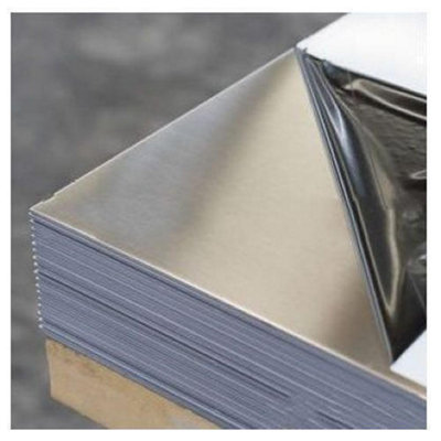 1.2mm Aluminium Sheet 400mm X 400mm from B&Q