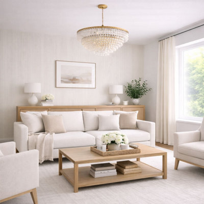 Jōbū White Jobu Acoustic Wall Panels In Off With Backing X 60Cm 240Cm B&Q