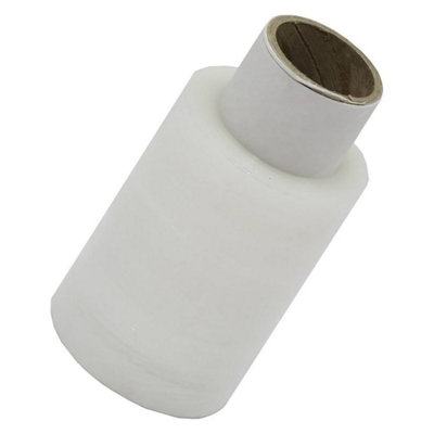 HEATON WHOLESALE 12 X Small Handy Size Clear Mini Waterproof 100mm X 150M Shrink Wrap Roll from B&Q