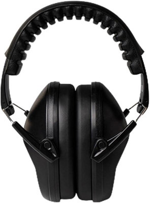 Domira Ear Defender Noise Cancelling Ear Defenders Kids Hearing Protection Shooting Ear Defenders Soundproof Muffs Black from B&Q