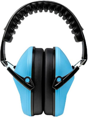Domira Ear Defender Noise Cancelling Ear Defenders Kids Hearing Protection Shooting Ear Defenders Soundproof Muffs Blue from B&Q