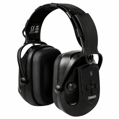 Domira Bluetooth Electronic Earmuffs 30Db Noise Reduction Hearing Protection With Aux Mic And Stereo For Work Diy Shooting