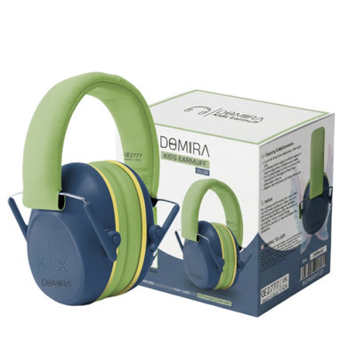 Domira Kids Ear Defenders Noise Cancelling Headphones For AutismHearing Protection Earmuffs Snr 24DbAge 2-144 Colors from B&Q
