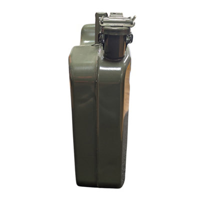 Godfreys Steel Jerry Can Green 10 Litres from B&Q