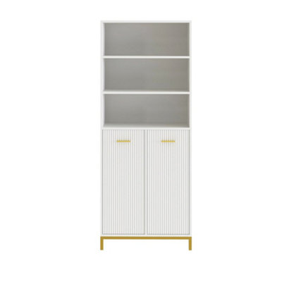 Hygrad Built to Survive Tall Freestanding Bathroom Cabinet With Tilt-Out Laundry Hamper Basket from B&Q
