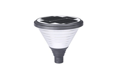 B&Q -  Sensor Led Solar Street Light With 3M Aluminium Pole