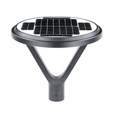 B&Q -  Sycamore Sensor Led Solar Street Light With 3M Pole