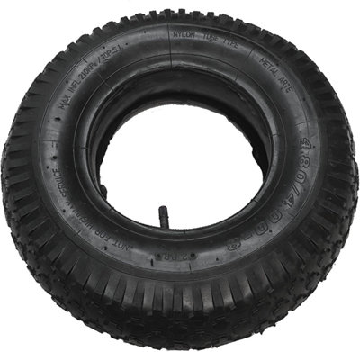 Ketobarrow Universal 4.00/4.80-8 Tyre And Innertube For Replacement 16 Inch Wheelbarrow Tyre And Inner Tube For Wheelbarrow Cart Trolley from B&Q