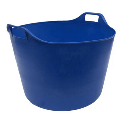 Ketobarrow 76L Flexi Tub BlueFlexible Tub Flexi Container 76 Litre Blue from B&Q