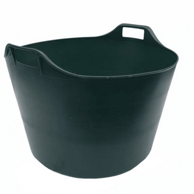 Ketobarrow 76L Flexi Tub GreenFlexible Tub Flexi Container 76 Litre Green from B&Q