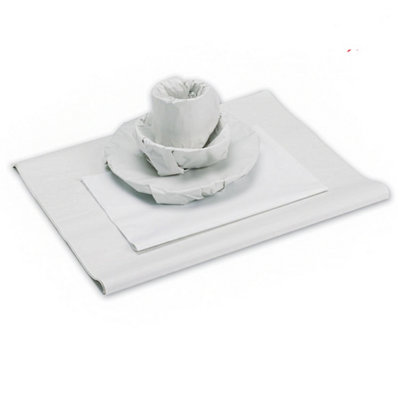 HEATON WHOLESALE 100 Sheets Of White Packing Paper Newspaper Offcuts Ideal For Packing & Takeaways from B&Q