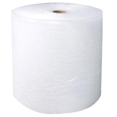HEATON WHOLESALE 500mm X 100M Small Bubble Wrap Roll Ideal For Protecting Delicate Or Fragile Items Provides Consistent Cushioning from B&Q