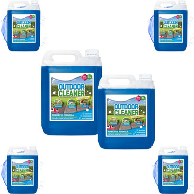 HEATON WHOLESALE 5 Litre Outdoor Cleaner For PathsPatiosDrivewaysGreenhousesFlowerpots& Various Surfaces from B&Q