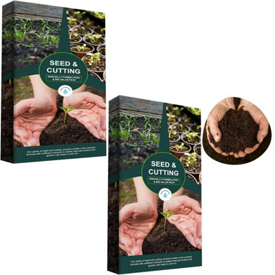 HEATON WHOLESALE 20L Bags Seed SowingCutting & Planting Compost Ideal For Potting Or Re-Potting from B&Q
