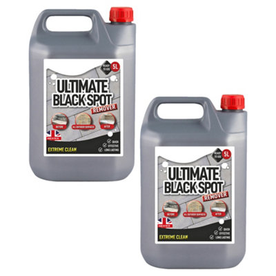 HEATON WHOLESALE 2 X 5 Litre Highly Effective Black Spot Remover Perfect For Paths & Patios from B&Q