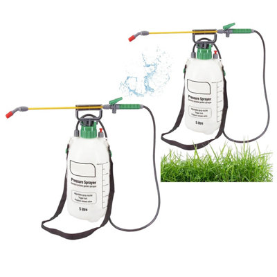 HEATON WHOLESALE General Purpose 5 Litre Pump Garden Sprayer For Pesticides & Insecticides Water Pump Sprayer