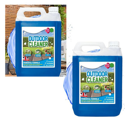 HEATON WHOLESALE 4 X Ready To Use 2.5 Litre Outdoor Cleaner For PathsPatiosDrivewaysGreenhouses& Various Other Surfaces from B&Q