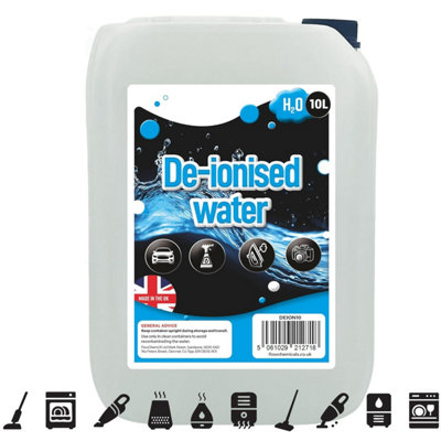 Star Supplies 10 Litre Deionised Water Ideal For Steam IronsBatteries & Windscreen Fluid from B&Q