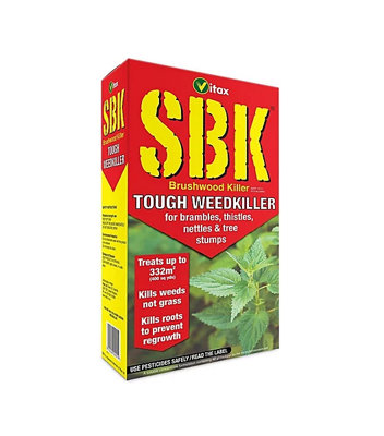 Sbk Brushwood Tough Weed Killer 1L Effective Herbicide For Tough Weeds & Woody Plants from B&Q