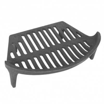  - 18 Inch Metal Fire Grate Strong Metal Fireplace Grate For Logs And CoalGra03