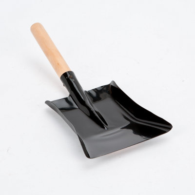 7" Wood Handle Shovel For Fireplace And Hearth Use from B&Q