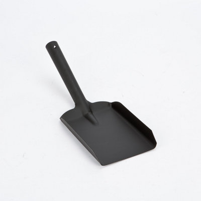 5" Black Metal Shovel For Fireplace And Hearth Use from B&Q