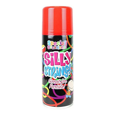 Party Silly String Red 200Ml Can Fun Party Decoration8002R from B&Q