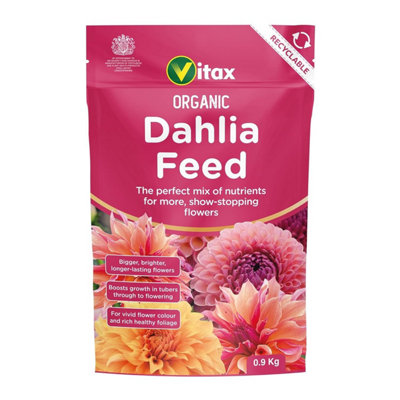 Vitax Dahlia Feed0.9Kg Granular Plant Food For Tubers & Flowering Plants from B&Q