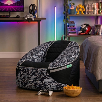 Icon Alpha Kids Gaming Bean Bag Childrens Beanbag