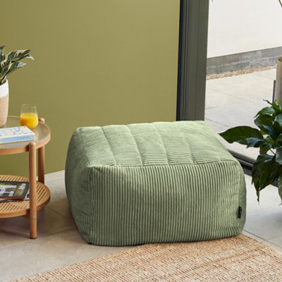 Icon Noa SlabJumbo Cord Sage Green from B&Q