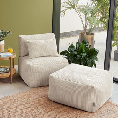 2Pcs Icon Noa1X Recliner1X SlabJumbo Cord Stone from B&Q