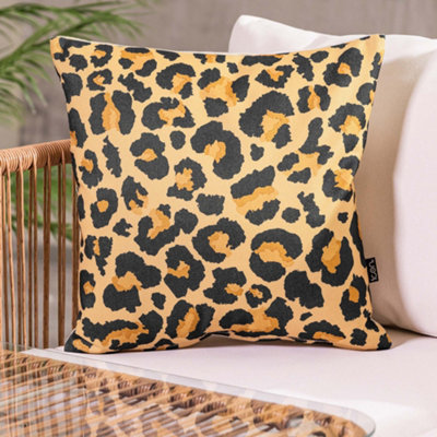 icon Stripe Indoor-Outdoor Cushion, Brown - Image 3